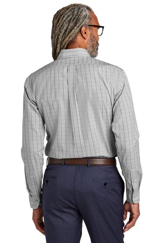 Brooks Brothers Wrinkle-Free Stretch Patterned Shirt BB18008 image thumbnail