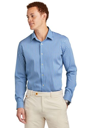 Brooks Brothers Tech Stretch Patterned Shirt BB18006 image thumbnail