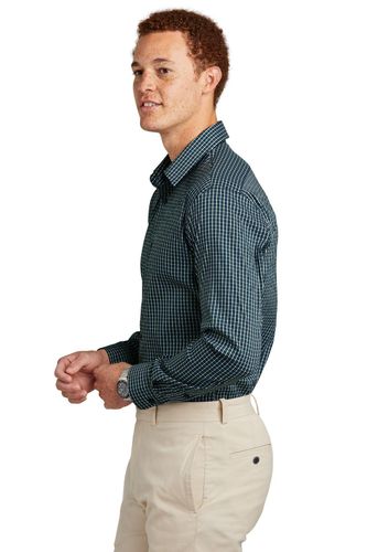 Brooks Brothers Tech Stretch Patterned Shirt BB18006 image thumbnail