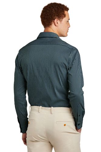 Brooks Brothers Tech Stretch Patterned Shirt BB18006 image thumbnail