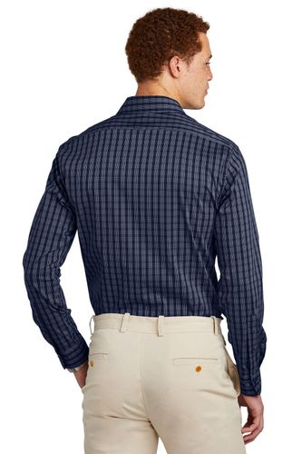 Brooks Brothers Tech Stretch Patterned Shirt BB18006 image thumbnail
