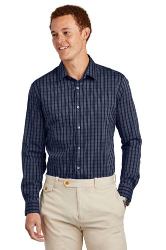 Brooks Brothers Tech Stretch Patterned Shirt BB18006 image thumbnail