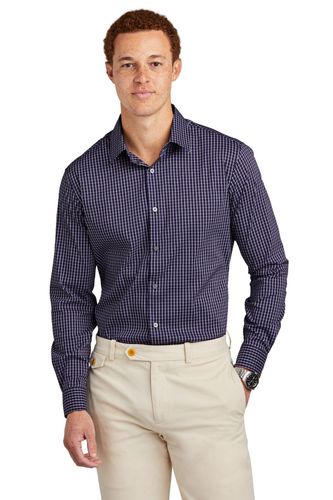 Brooks Brothers Tech Stretch Patterned Shirt BB18006 image thumbnail
