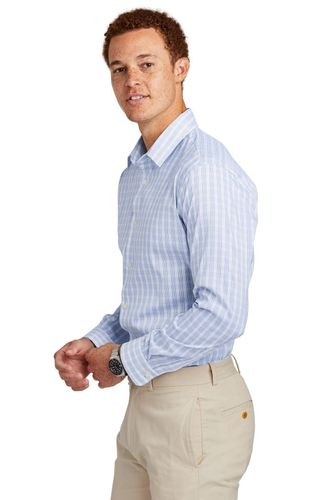 Brooks Brothers Tech Stretch Patterned Shirt BB18006 image thumbnail