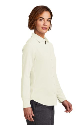 Brooks Brothers Women's Full-Button Satin Blouse BB18007 image thumbnail Brooks Brothers Women's Full-Button Satin Blouse BB18007 image thumbnail