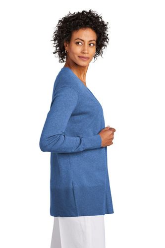 Brooks Brothers Women's Cotton Stretch Long Cardigan Sweater BB18403 image thumbnail