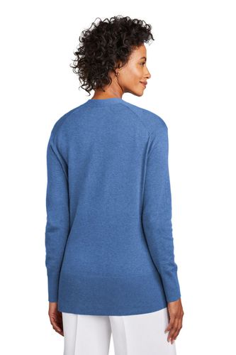 Brooks Brothers Women's Cotton Stretch Long Cardigan Sweater BB18403 image thumbnail