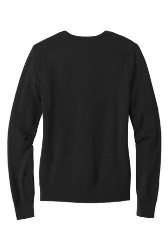 Brooks Brothers Women's Washable Merino V-Neck Sweater BB18411 image thumbnail