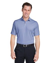 Image of Fairway & Greene USA Made Mini Stripe Tech Polo - I11526