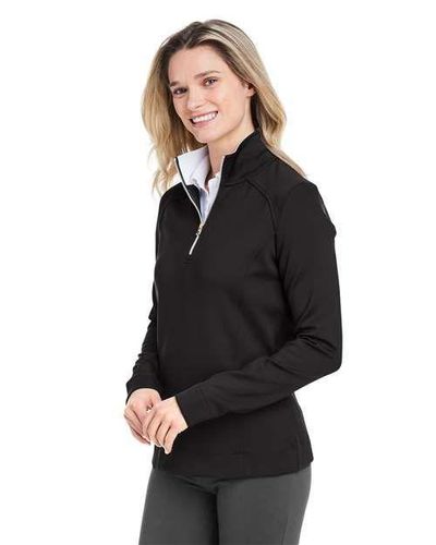 Fairway & Greene Women's Wells Quarter-Zip Tech Pullover - F12250 image thumbnail