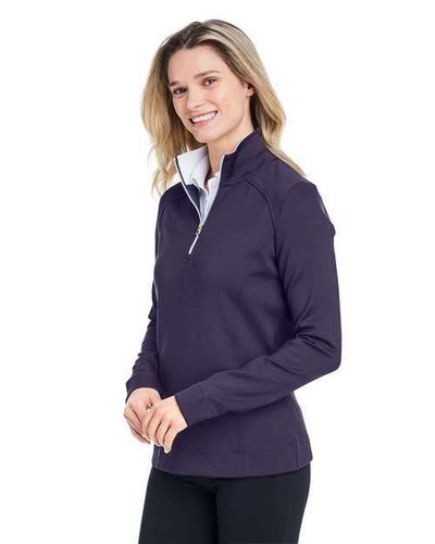 Fairway & Greene Women's Wells Quarter-Zip Tech Pullover - F12250 image thumbnail