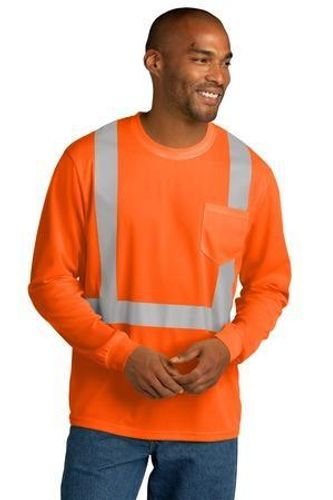 CornerStone ANSI 107 Class 2 Mesh Long Sleeve Tee. CS201 image thumbnail CornerStone ANSI 107 Class 2 Mesh Long Sleeve Tee. CS201 image thumbnail