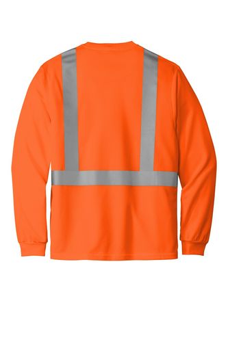 CornerStone ANSI 107 Class 2 Mesh Long Sleeve Tee. CS201 image thumbnail CornerStone ANSI 107 Class 2 Mesh Long Sleeve Tee. CS201 image thumbnail