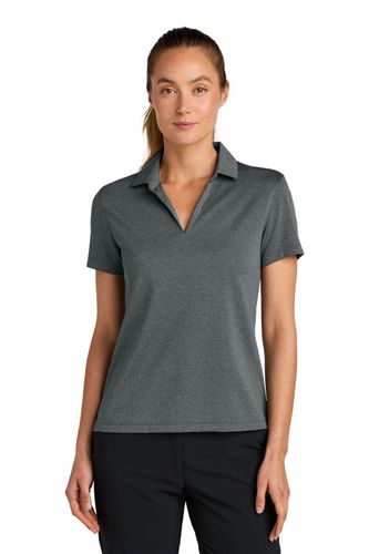Nike Women's Dri-FIT Smooth Heather Polo NKFQ4793 image thumbnail Nike Women's Dri-FIT Smooth Heather Polo NKFQ4793 image thumbnail