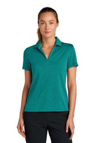 Nike Women's Dri-FIT Smooth Heather Polo NKFQ4793 image thumbnail Nike Women's Dri-FIT Smooth Heather Polo NKFQ4793 image thumbnail