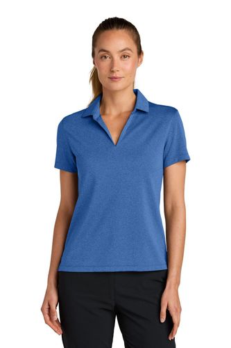 Nike Women's Dri-FIT Smooth Heather Polo NKFQ4793 image thumbnail Nike Women's Dri-FIT Smooth Heather Polo NKFQ4793 image thumbnail