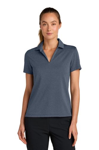 Nike Women's Dri-FIT Smooth Heather Polo NKFQ4793 image thumbnail Nike Women's Dri-FIT Smooth Heather Polo NKFQ4793 image thumbnail