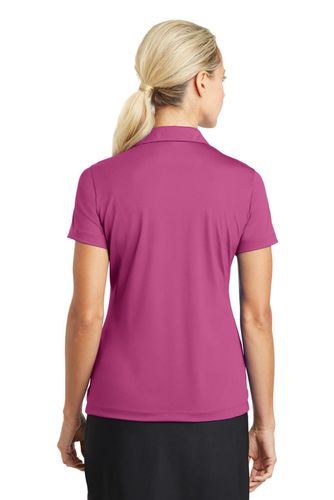 Nike Ladies Dri-FIT Vertical Mesh Polo. 637165 image thumbnail