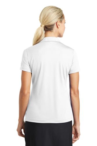Nike Ladies Dri-FIT Vertical Mesh Polo. 637165 image thumbnail
