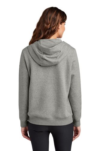 Nike Ladies Club Fleece Sleeve Swoosh Pullover Hoodie NKFD9889 image thumbnail