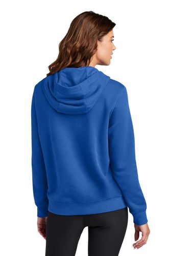 Nike Ladies Club Fleece Sleeve Swoosh Pullover Hoodie NKFD9889 image thumbnail