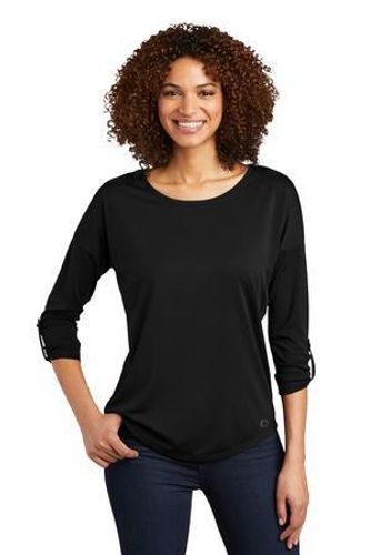 OGIO Women's Gravitate Scoop 3/4-Sleeve . LOG141 image thumbnail