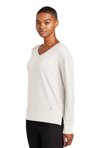 OGIO Women's Luuma Flex Long Sleeve V-Neck LOG825 image thumbnail