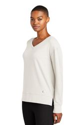 Image of OGIO Women's Luuma Flex Long Sleeve V-Neck LOG825