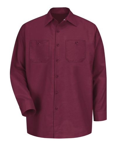 Industrial Long Sleeve Work Shirt - SP14 image thumbnail
