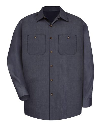 Industrial Long Sleeve Work Shirt - SP14 image thumbnail