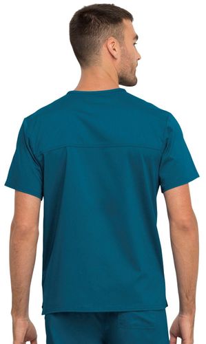 Cherokee - Workwear Revolution - Unisex 1 Pocket Tuckable V-Neck Top image thumbnail