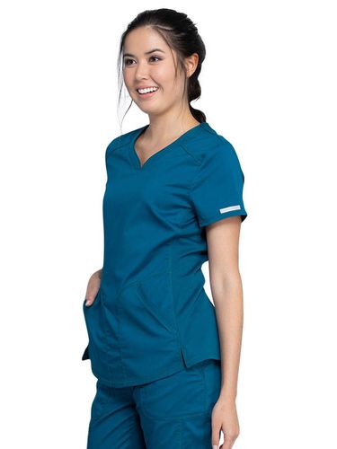 Cherokee - Workwear Revolution - Women's V-Neck Top image thumbnail