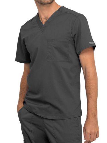 Cherokee - Workwear Revolution - Unisex 1 Pocket Tuckable V-Neck Top image thumbnail