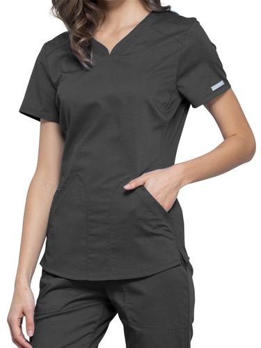 Cherokee - Workwear Revolution - Women's V-Neck Top image thumbnail