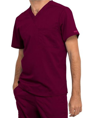Cherokee - Workwear Revolution - Unisex 1 Pocket Tuckable V-Neck Top image thumbnail