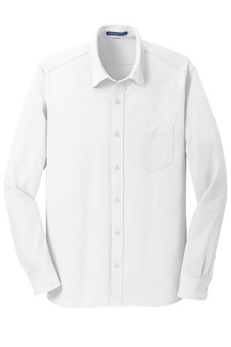 Port Authority Dimension Knit Dress Shirt. K570 image thumbnail Port Authority Dimension Knit Dress Shirt. K570 image thumbnail