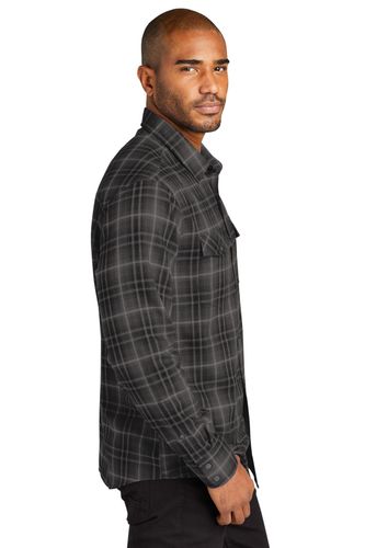 Port Authority Long Sleeve Ombre Plaid Shirt W672 image thumbnail