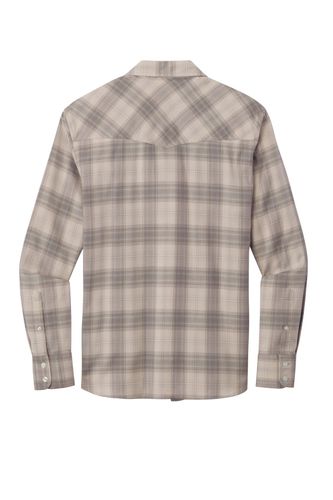 Port Authority Long Sleeve Ombre Plaid Shirt W672 image thumbnail