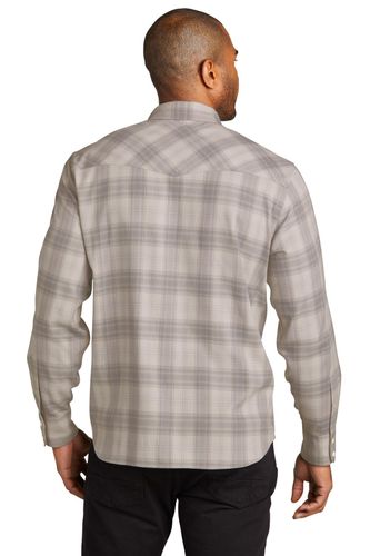 Port Authority Long Sleeve Ombre Plaid Shirt W672 image thumbnail