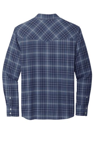 Port Authority Long Sleeve Ombre Plaid Shirt W672 image thumbnail