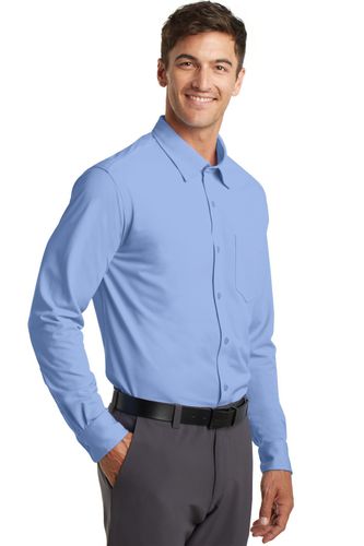 Port Authority Dimension Knit Dress Shirt. K570 image thumbnail Port Authority Dimension Knit Dress Shirt. K570 image thumbnail