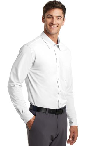 Port Authority Dimension Knit Dress Shirt. K570 image thumbnail Port Authority Dimension Knit Dress Shirt. K570 image thumbnail
