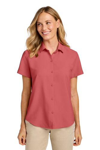 Port Authority Women's Short Sleeve UV Dockside Shirt LW963 image thumbnail Port Authority Women's Short Sleeve UV Dockside Shirt LW963 image thumbnail
