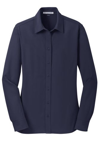 Port Authority Ladies Dimension Knit Dress Shirt. L570 image thumbnail