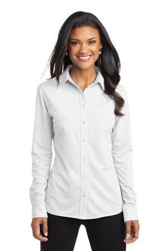 Port Authority Ladies Dimension Knit Dress Shirt. L570 image thumbnail
