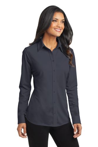 Port Authority Ladies Dimension Knit Dress Shirt. L570 image thumbnail