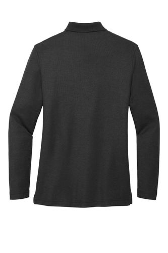 Port Authority Women's Silk Touch Long Sleeve Polo. L500LS image thumbnail