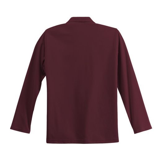 Port Authority Women's Silk Touch Long Sleeve Polo. L500LS image thumbnail