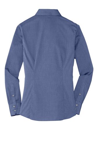 Port Authority Ladies Crosshatch Easy Care Shirt. L640 image thumbnail Port Authority Ladies Crosshatch Easy Care Shirt. L640 image thumbnail