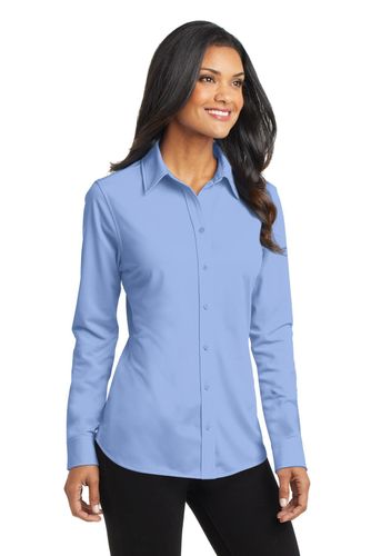 Port Authority Ladies Dimension Knit Dress Shirt. L570 image thumbnail